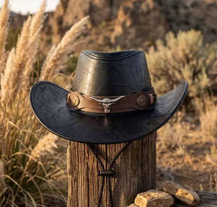 Handmade Leather Cowboy Hats